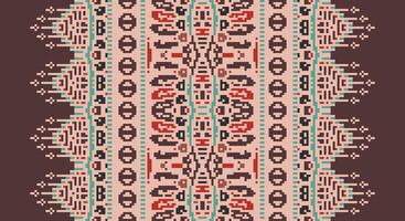 Ancient patterns Seamless Scandinavian pattern Motif embroidery, Pixel Ikat embroidery Design for Print australian curtain pattern geometric pillow model kurti mughal flowers vector