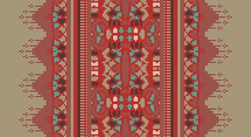 Ancient patterns Seamless Scandinavian pattern Motif embroidery, Pixel Ikat embroidery Design for Print lace pattern seamless pattern vintage shibori jacquard seamless vector