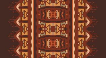 Bukhara pattern Seamless Native American, Motif embroidery, Pixel Ikat embroidery Design for Print scarf hijab pattern kerchief Pixel Ikat Silk kurti model mughal patterns vector