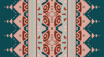 Bukhara pattern Seamless Native American, Motif embroidery, Pixel Ikat embroidery Design for Print scandinavian pattern saree ethnic nativity gypsy pattern vector