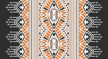 Bukhara pattern Seamless Bandana print silk Motif embroidery, Pixel Ikat embroidery Design for Print scarf hijab pattern kerchief Pixel Ikat Silk kurti model mughal patterns vector