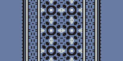 Baroque pattern Seamless Mughal architecture Motif embroidery, Pixel Ikat embroidery Design for Print scandinavian pattern saree ethnic nativity gypsy pattern vector