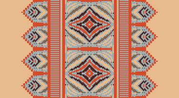 Bukhara pattern Seamless Mughal architecture Motif embroidery, Pixel Ikat embroidery Design for Print tie dyeing pillowcase sambal puri kurti mughal architecture vector