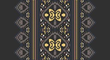 Bukhara pattern Seamless Scandinavian pattern Motif embroidery, Pixel Ikat embroidery Design for Print lace pattern turkish ceramic ancient egypt art jacquard pattern vector