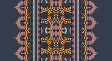 Bukhara pattern Seamless Scandinavian pattern Motif embroidery, Pixel Ikat embroidery Design for Print jacquard slavic pattern folklore pattern kente arabesque vector