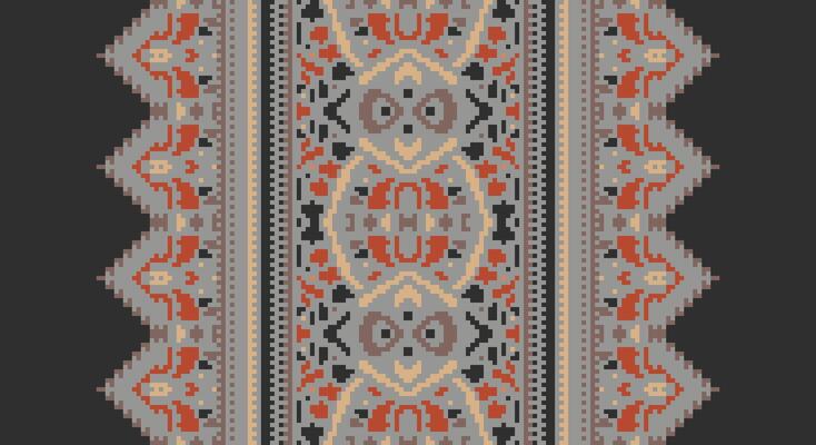 Fashion pattern Seamless Native American, Motif embroidery, Pixel Ikat embroidery Design for Print pattern vintage flower folk navajo patchwork pattern