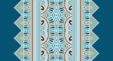 Fashion pattern Seamless Scandinavian pattern Motif embroidery, Pixel Ikat embroidery Design for Print egyptian hieroglyphs tibetan geo pattern vector