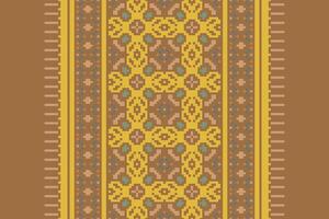 Baroque pattern Seamless Scandinavian pattern Motif embroidery, Pixel Ikat embroidery Design for Print tie dyeing pillowcase sambal puri kurti mughal architecture vector