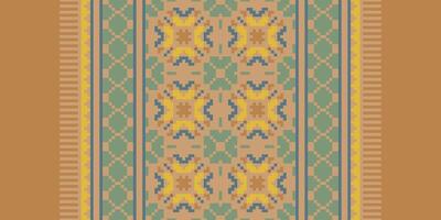Baroque pattern Seamless Scandinavian pattern Motif embroidery, Pixel Ikat embroidery Design for Print kurta pattern mughal motifs tapestry pattern floral repeat vector