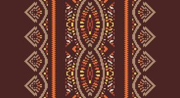 Tissue Dupatta Seamless Mughal architecture Motif embroidery, Pixel Ikat embroidery Design for Print lace pattern seamless pattern vintage shibori jacquard seamless vector