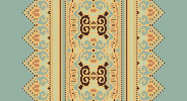 Tissue Dupatta Seamless Australian aboriginal pattern Motif embroidery, Pixel Ikat embroidery Design for Print australian curtain pattern geometric pillow model kurti mughal flowers vector