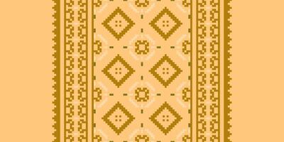 Baroque pattern Seamless Scandinavian pattern Motif embroidery, Pixel Ikat embroidery Design for Print border embroidery ancient egypt vector