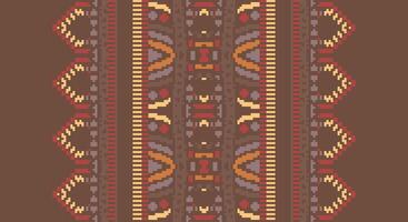 Peruvian pattern Seamless Australian aboriginal pattern Motif embroidery, Pixel Ikat embroidery Design for Print scarf hijab pattern kerchief Pixel Ikat Silk kurti model mughal patterns vector