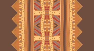 Peruvian pattern Seamless Australian aboriginal pattern Motif embroidery, Pixel Ikat embroidery Design for Print indigenous art aboriginal art pattern floral kurti mughal border vector