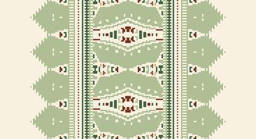 Peruvian pattern Seamless Bandana print silk Motif embroidery, Pixel Ikat embroidery Design for Print egyptian hieroglyphs tibetan geo pattern vector