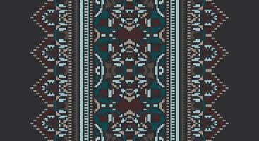 Peruvian pattern Seamless Australian aboriginal pattern Motif embroidery, Pixel Ikat embroidery Design for Print kurta pattern mughal motifs tapestry pattern floral repeat vector