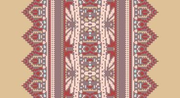 Peruvian pattern Seamless Australian aboriginal pattern Motif embroidery, Pixel Ikat embroidery Design for Print vyshyvanka placemat quilt sarong sarong beach kurtis Indian motifs vector