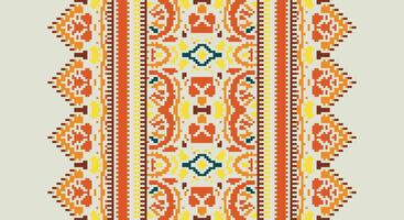 Peruvian pattern Seamless Mughal architecture Motif embroidery, Pixel Ikat embroidery Design for Print australian curtain pattern geometric pillow model kurti mughal flowers vector