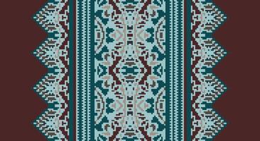 Peruvian pattern Seamless Australian aboriginal pattern Motif embroidery, Pixel Ikat embroidery Design for Print tie dyeing pillowcase sambal puri kurti mughal architecture vector
