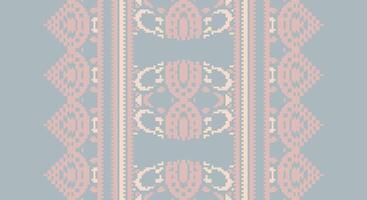 Peruvian pattern Seamless Scandinavian pattern Motif embroidery, Pixel Ikat embroidery Design for Print figure tribal ink on cloth patola sari vector