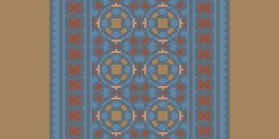Dupatta pattern Seamless Mughal architecture Motif embroidery, Pixel Ikat embroidery Design for Print egyptian hieroglyphs tibetan geo pattern vector
