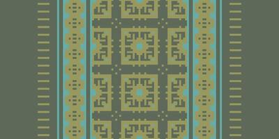 Ancient patterns Seamless Native American, Motif embroidery, Pixel Ikat embroidery Design for Print indigenous art aboriginal art pattern floral kurti mughal border vector