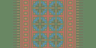 Ancient patterns Seamless Native American, Motif embroidery, Pixel Ikat embroidery Design for Print pattern vintage flower folk navajo patchwork pattern vector