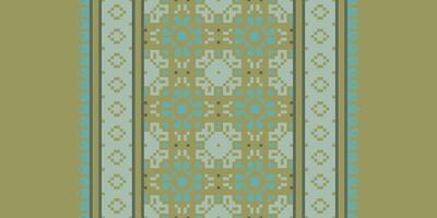 Ancient patterns Seamless Native American, Motif embroidery, Pixel Ikat embroidery Design for Print scarf hijab pattern kerchief Pixel Ikat Silk kurti model mughal patterns vector