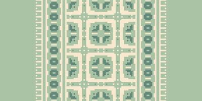 Ancient patterns Seamless Bandana print silk Motif embroidery, Pixel Ikat embroidery Design for Print australian curtain pattern geometric pillow model kurti mughal flowers vector