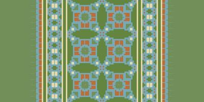 Dupatta pattern Seamless Scandinavian pattern Motif embroidery, Pixel Ikat embroidery Design for Print scandinavian pattern saree ethnic nativity gypsy pattern vector