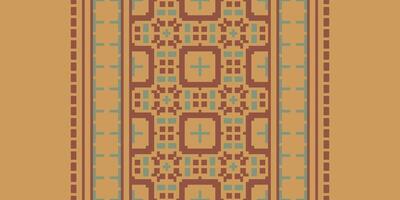 Ancient patterns Seamless Australian aboriginal pattern Motif embroidery, Pixel Ikat embroidery Design for Print tie dyeing pillowcase sambal puri kurti mughal architecture vector