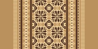 Motif folklore pattern Seamless Scandinavian pattern Motif embroidery, Pixel Ikat embroidery Design for Print indonesian batik motif embroidery native american kurta mughal design vector