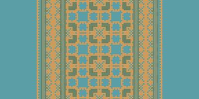 Ancient patterns Seamless Australian aboriginal pattern Motif embroidery, Pixel Ikat embroidery Design for Print kurta pattern mughal motifs tapestry pattern floral repeat vector