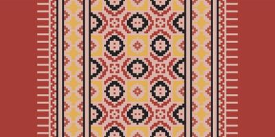 Ancient patterns Seamless Mughal architecture Motif embroidery, Pixel Ikat embroidery Design for Print jacquard slavic pattern folklore pattern kente arabesque vector