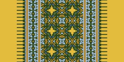 Ancient patterns Seamless Mughal architecture Motif embroidery, Pixel Ikat embroidery Design for Print endless arabesque cloth dupatta shawl bandana print silk kurta men vector