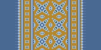 Ancient patterns Seamless Mughal architecture Motif embroidery, Pixel Ikat embroidery Design for Print indonesian batik motif embroidery native american kurta mughal design vector