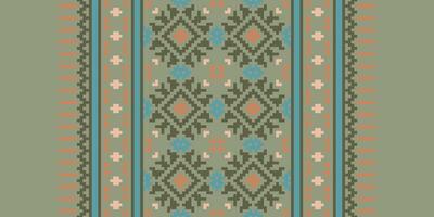 Ancient patterns Seamless Mughal architecture Motif embroidery, Pixel Ikat embroidery Design for Print egyptian hieroglyphs tibetan geo pattern vector
