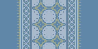 Ancient patterns Seamless Scandinavian pattern Motif embroidery, Pixel Ikat embroidery Design for Print tie dyeing pillowcase sambal puri kurti mughal architecture vector