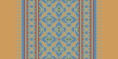 Ancient patterns Seamless Scandinavian pattern Motif embroidery, Pixel Ikat embroidery Design for Print lace pattern turkish ceramic ancient egypt art jacquard pattern vector
