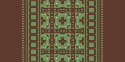 Bukhara pattern Seamless Native American, Motif embroidery, Pixel Ikat embroidery Design for Print australian curtain pattern geometric pillow model kurti mughal flowers vector