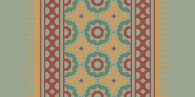 Ancient patterns Seamless Scandinavian pattern Motif embroidery, Pixel Ikat embroidery Design for Print lace pattern seamless pattern vintage shibori jacquard seamless vector