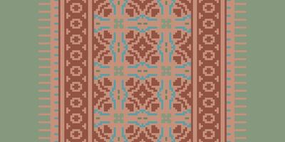 Bukhara pattern Seamless Australian aboriginal pattern Motif embroidery, Pixel Ikat embroidery Design for Print australian curtain pattern geometric pillow model kurti mughal flowers vector