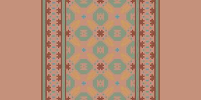 Bukhara pattern Seamless Australian aboriginal pattern Motif embroidery, Pixel Ikat embroidery Design for Print indigenous art aboriginal art pattern floral kurti mughal border vector