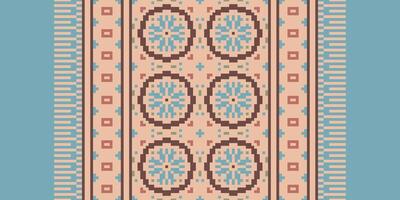 Bukhara pattern Seamless Australian aboriginal pattern Motif embroidery, Pixel Ikat embroidery Design for Print Texture fabric saree sari carpet. kurta patola saree vector