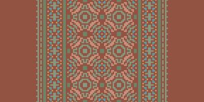 Bukhara pattern Seamless Australian aboriginal pattern Motif embroidery, Pixel Ikat embroidery Design for Print kurta pattern mughal motifs tapestry pattern floral repeat vector