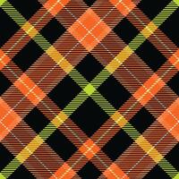 Tartan plaid pattern background. Fabric texture. vector
