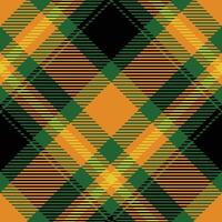 Tartan plaid pattern background. Fabric texture. vector