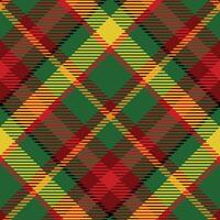 Tartan plaid pattern background. Fabric texture. vector