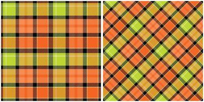 Tartan plaid pattern background. Fabric texture. vector