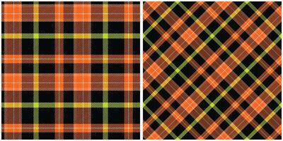 Tartan plaid pattern background. Fabric texture. vector